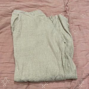 Old Navy Linen Pants. Khaki/Oatmeal color. Size: 36x30